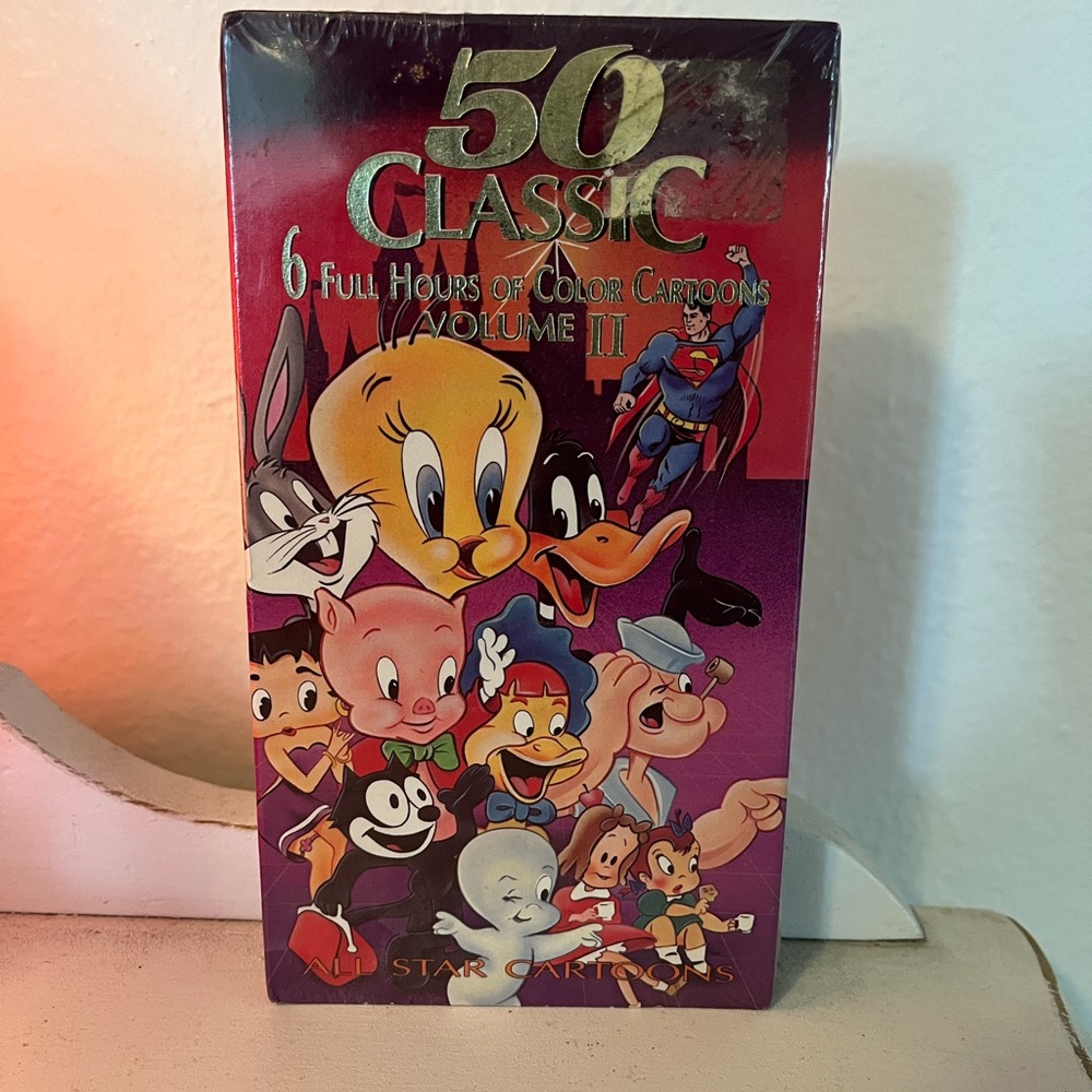 VHS 50 Classic Cartoons Volume II